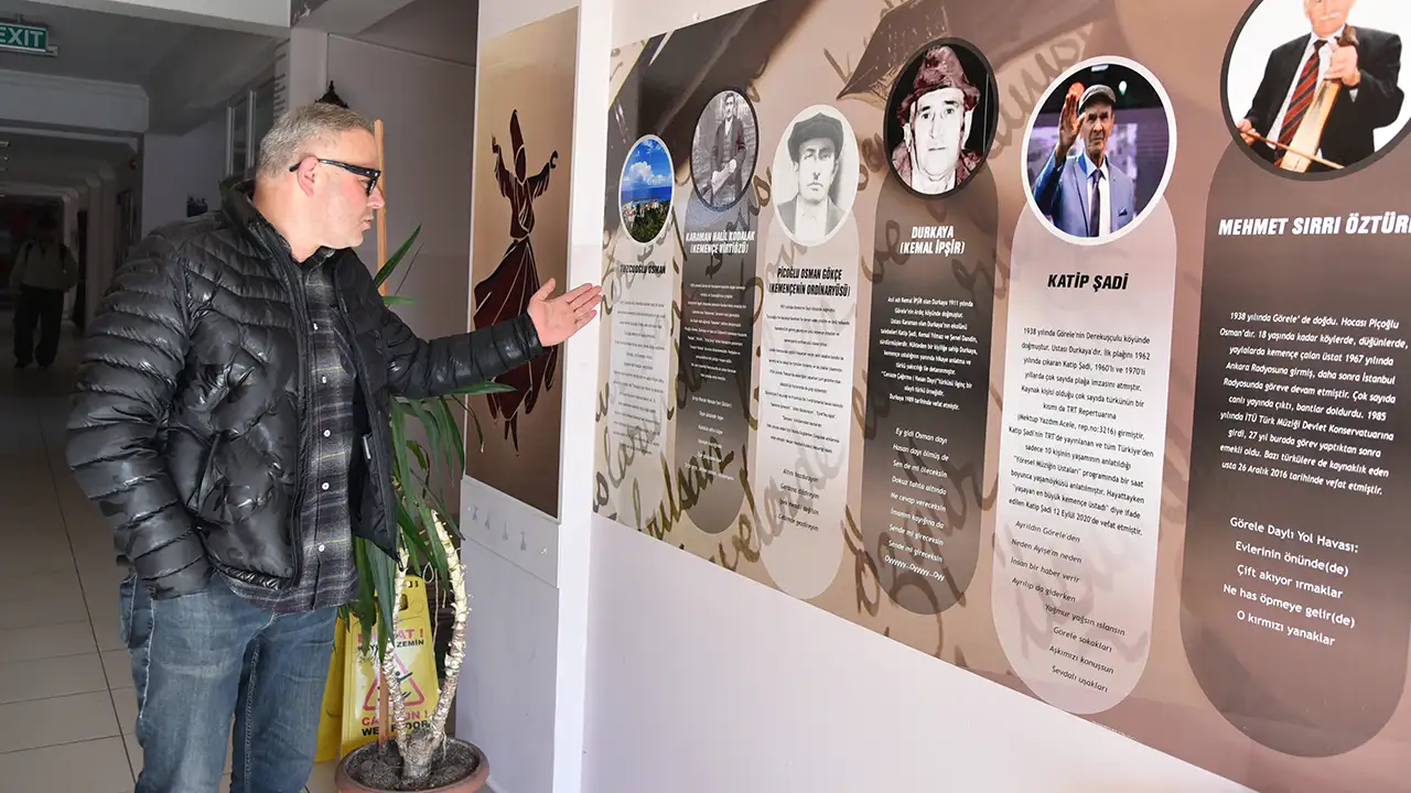 Görele’de okulda kültür ve sanat koridoru oluşturuldu