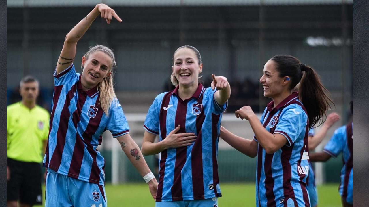 Trabzonspor Kadın Futbol Takımı hata yapmadı! Namağlup seri sürdü