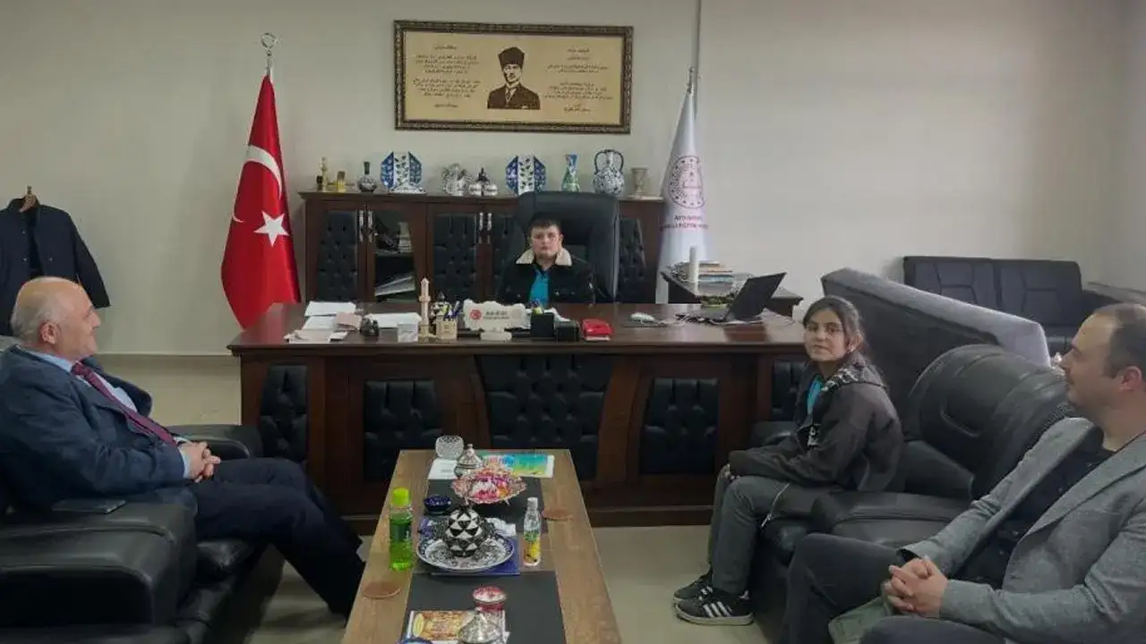 Aydıntepe’de 23 Nisan’da öğrencilerden anlamlı ziyaret