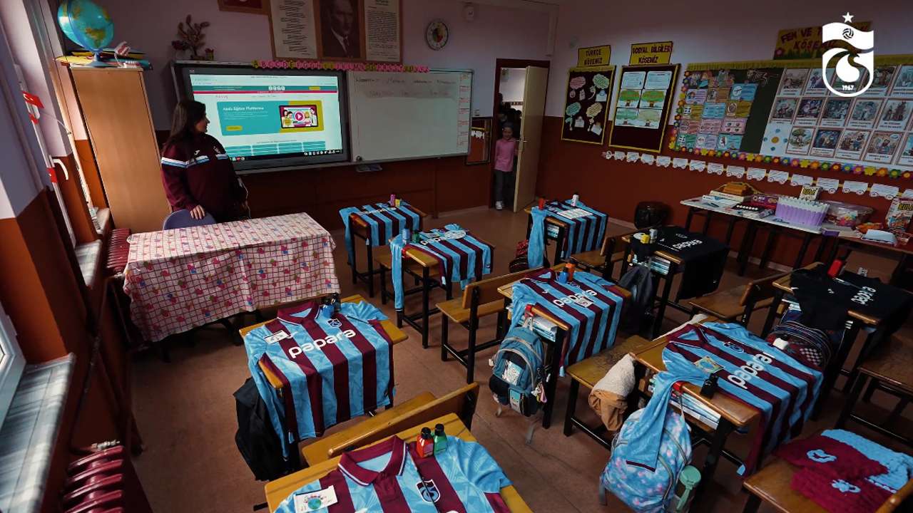 Trabzonspor’dan 23 Nisan’a anlamlı sürpriz!