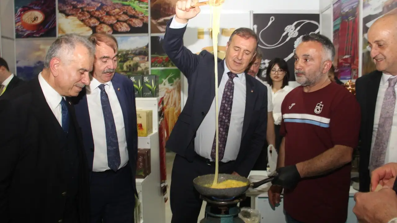 Antalya YÖREX’te Trabzon ürünleri yoğun ilgi gördü