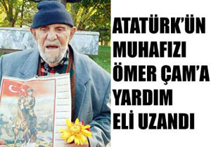 Atatürk'ün muhafızına yardım eli