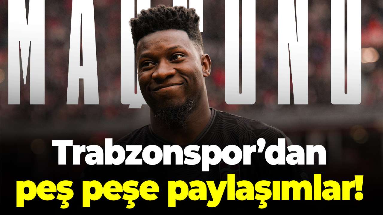 Trabzonspor’dan peş peşe paylaşımlar! Taraftar, kaptan ve kahraman ön planda