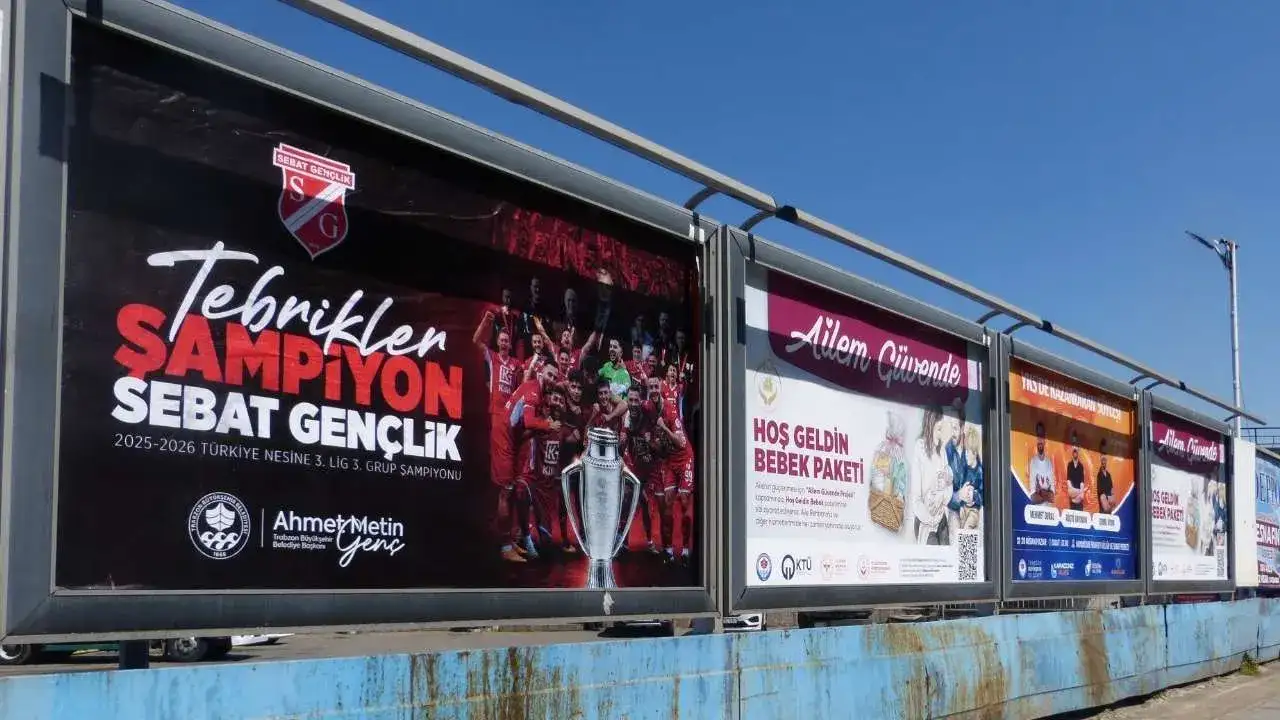 Akçaabat’ta şampiyon Sebat Gençlikspor’a Başkan Genç’ten özel kutlama