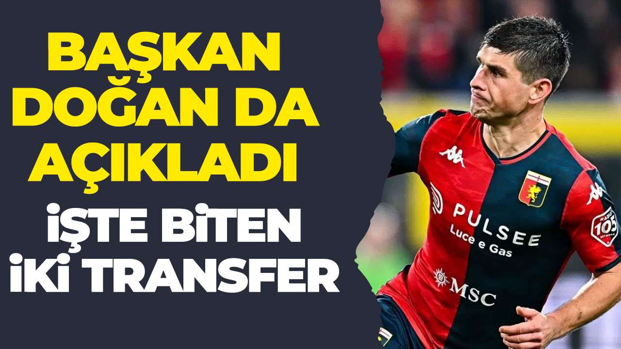 Trabzonspor'da iki transfer tamam: İşte o isimler