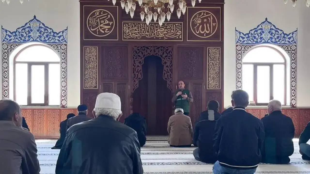 Bayburt’ta camide bağımlılıkla mücadele bilgilendirmesi yapıldı