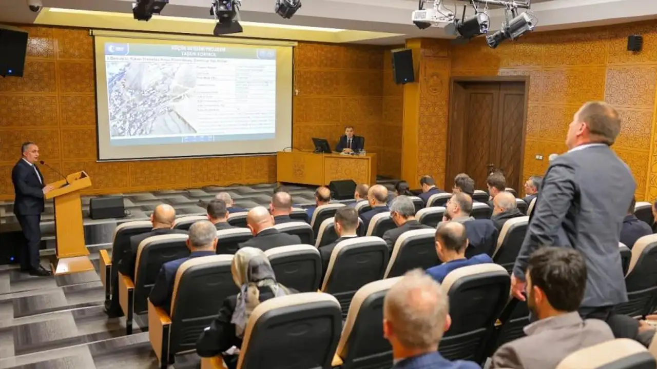 Bayburt'ta İl Koordinasyon Kurulu toplandı: yatırımlar masaya yatırıldı