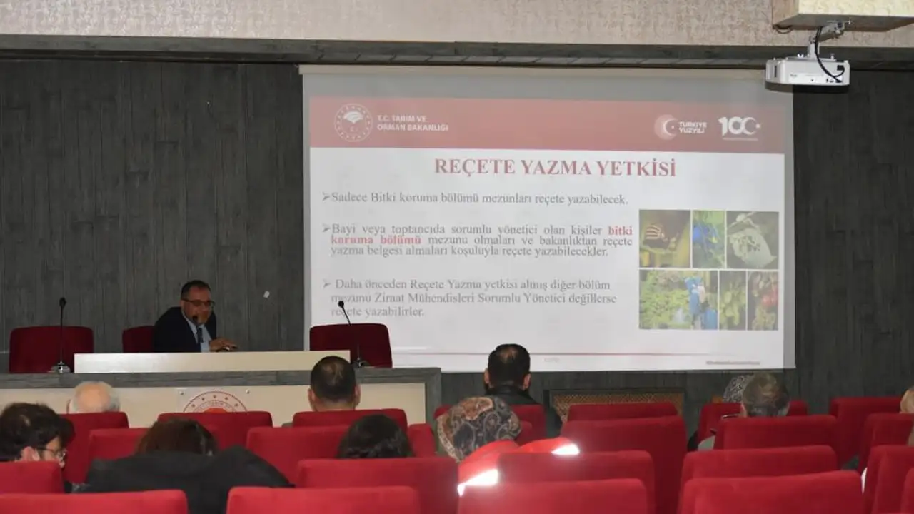 Bayburt’ta B-REÇETE sistemi için bilgilendirme yapıldı