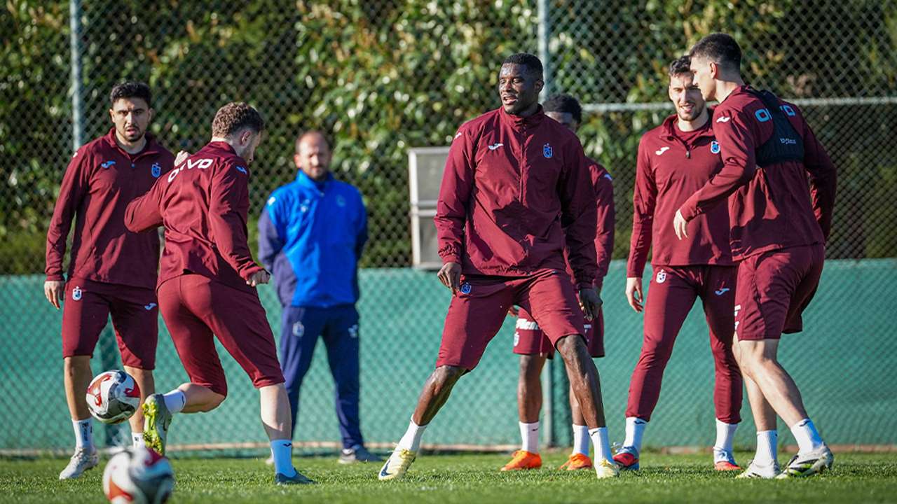 Trabzonspor’da hazırlıkları sürüyor: Sakat oyunculardan sevindirici haber