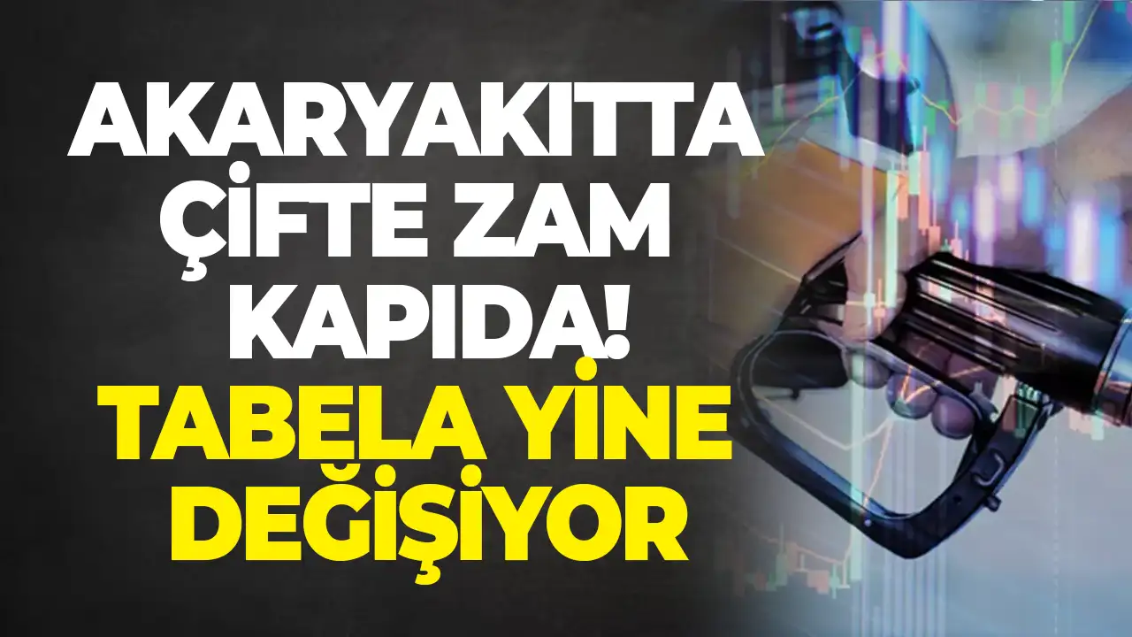 Akaryakıtta çifte zam kapıda! Motorin tekrardan 70 TL'yi aşacak