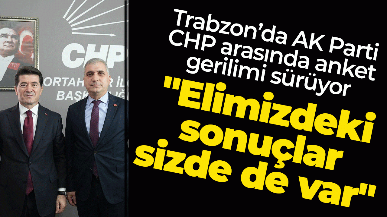 CHP Ortahisar İlçe Başkanı Haluk Batmaz'dan AK Parti'ye yanıt: 