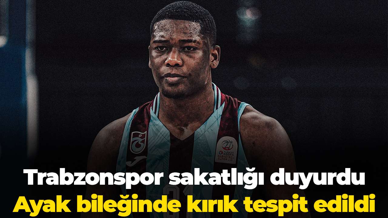 Trabzonspor Basketbol Takımı’nda Angel Delgado Şoku: Yıldız oyuncunun bileği kırıldı