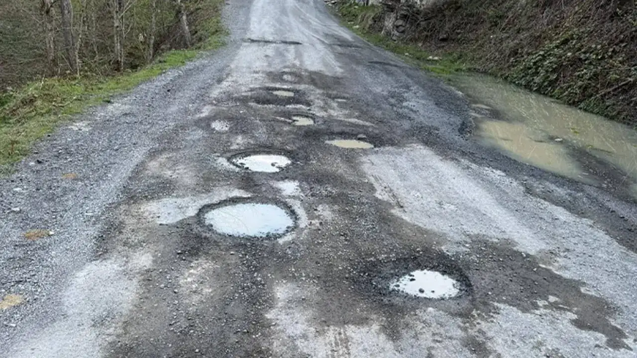 Sürmene’de yayla yolu tepkisi: “Yol değil çile!”