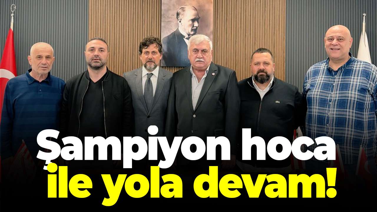 Sebatspor'dan gelecek sezon öncesi ilk hamle geldi! Şampiyon hoca ile yola devam!