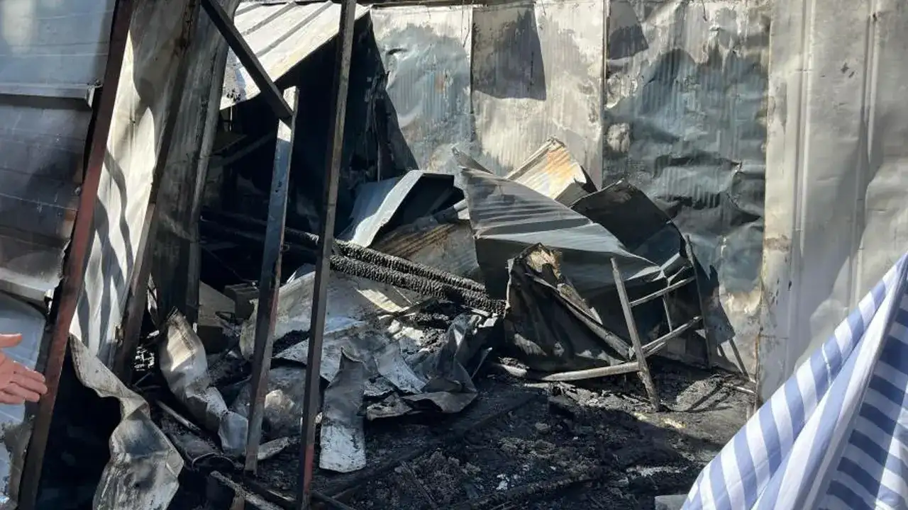 Kan donduran olay! İlk işinin dördüncü gününde yanarak can verdi