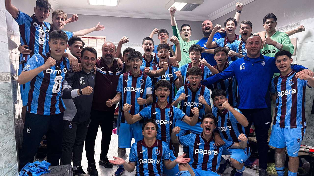 Trabzonspor U16’nın Play-Off 5. turdaki rakibi belli oldu