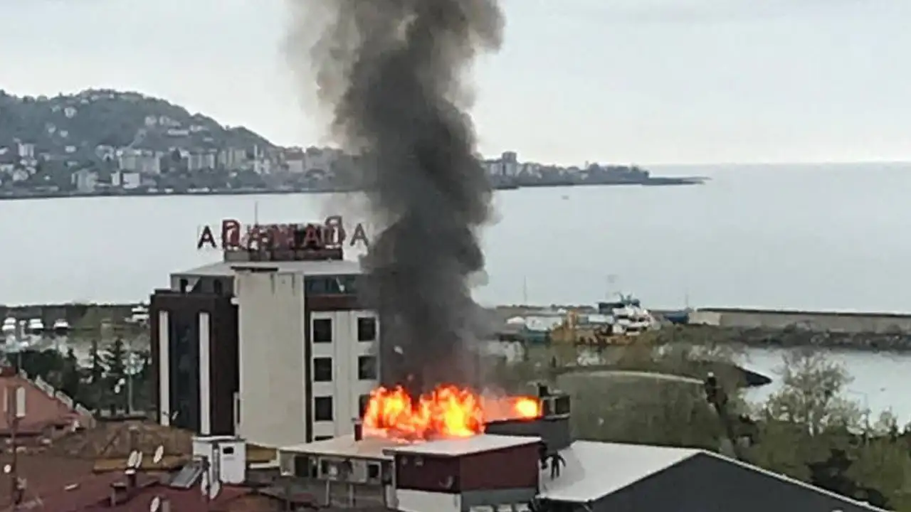 Vakfıkebir’de yangın paniği! Ekipler müdahale etti