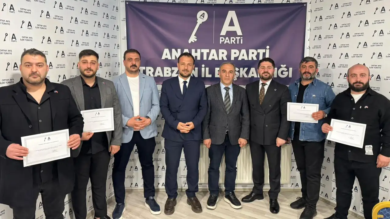 Trabzon’da Anahtar Parti mahalle başkanlarını belirledi