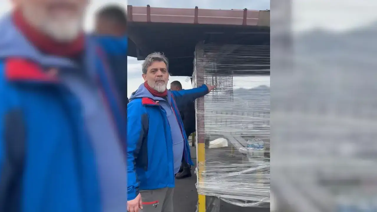 Trabzon’da yayla yolunda örnek dayanışma! Kamelyada her şey hazır