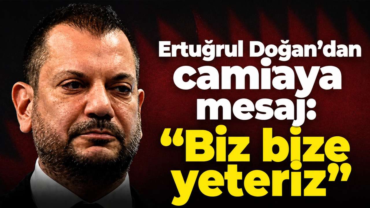 Trabzonspor Başkanı’ndan camiaya mesaj: “Biz bize yeteriz”