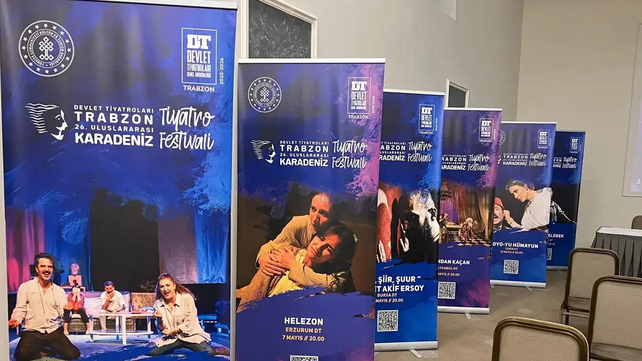 Trabzon’da düzenlenecek 26. Uluslararası Tiyatro Festivali tanıtımı yapıldı: 41 temsil katılacak