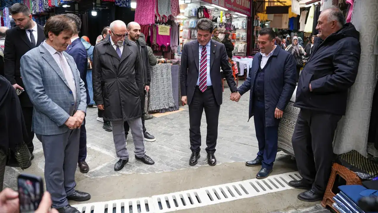 Ortahisar’da esnafın mazgal talebine hızlı çözüm