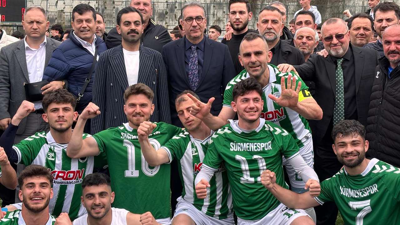 Sürmene Belediye Başkanı Hüseyin Azizoğlu'ndan Şampiyon Sürmenespor'a tebrik mesajı