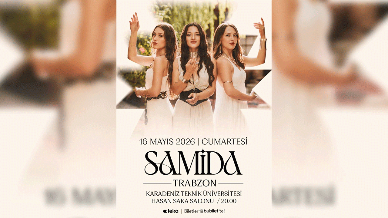SAMİDA 16 Mayıs’ta Trabzon’da sahne alacak