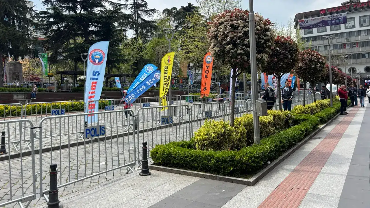 Trabzon’da 1 Mayıs için tedbirler alındı!