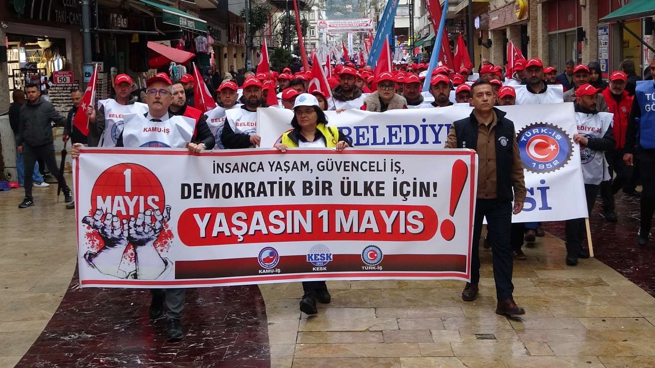 Ordu'da 1 Mayıs etkinliği düzenlendi
