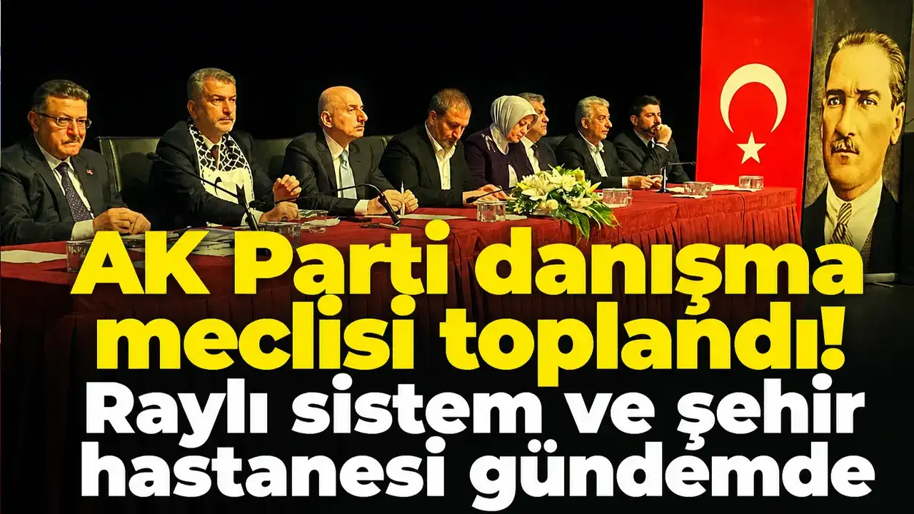 Trabzon’da danışma meclisi! Raylı sistem ve şehir hastanesi gündemde