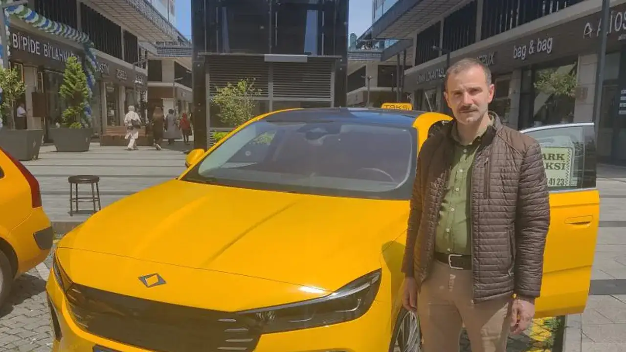 Rize’de Togg T10F ile taksi dönemi başladı
