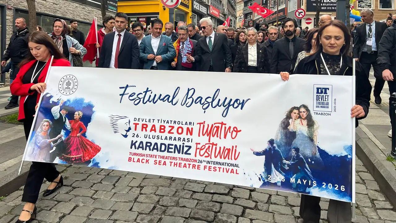 Trabzon 26. Uluslararası Karadeniz Tiyatro Festivali başladı