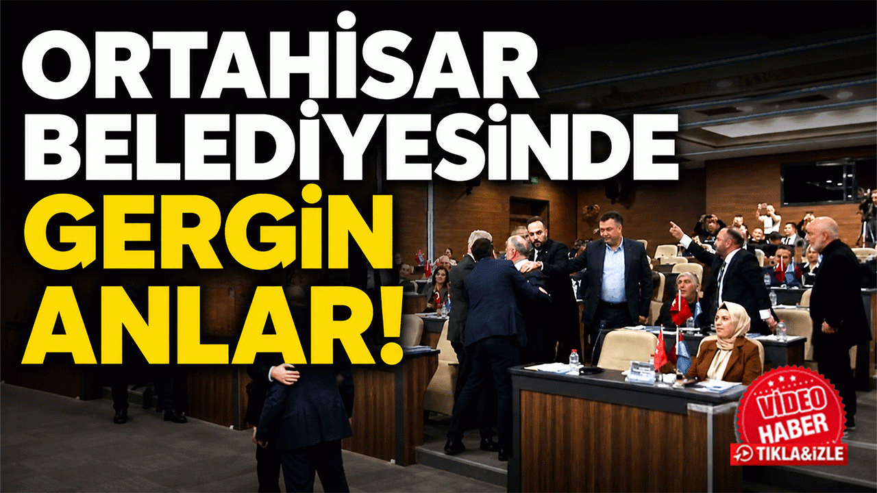 Ortahisar Belediyesinde gergin anlar!