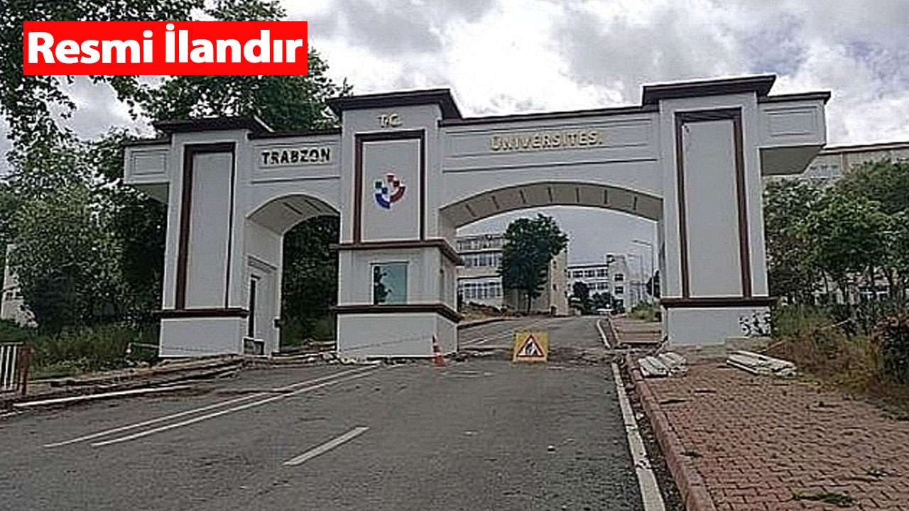 Trabzon Üniversitesi Tesisat İşleri Yaptıracak