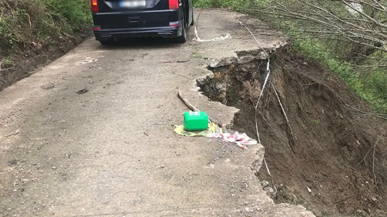 Araklı’da tehlikeli yol tepkisi: “Önce can güvenliği düşünülüyor”