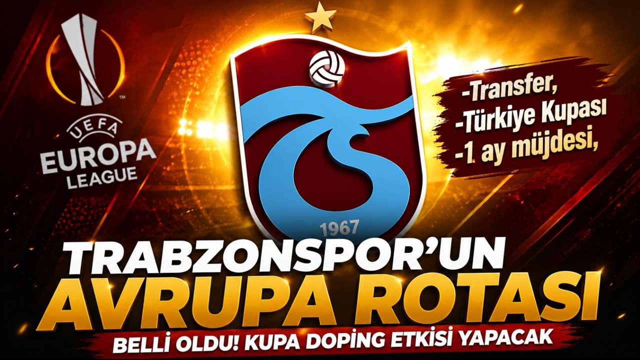 Trabzonspor’un Avrupa rotası belli oldu! Kupa doping etkisi yapacak
