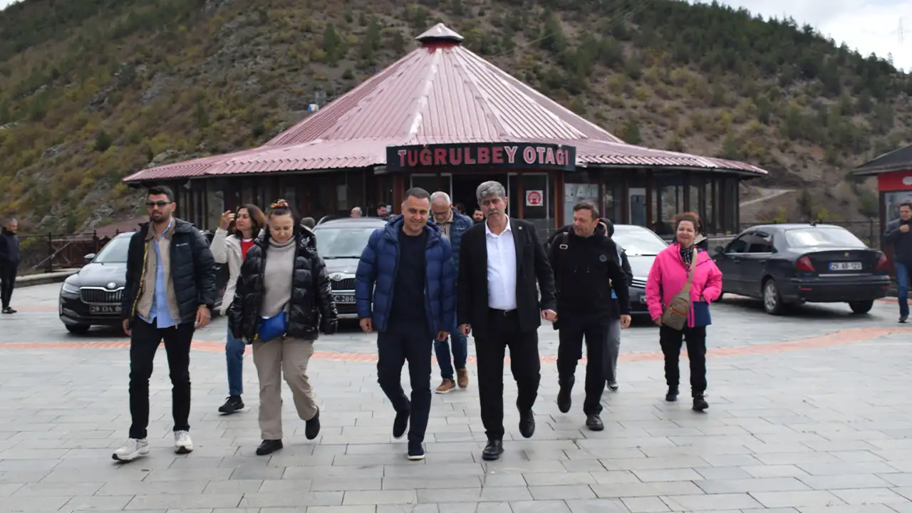 TUREB üyeleri Gümüşhane’de turizm destinasyonlarını gezdi