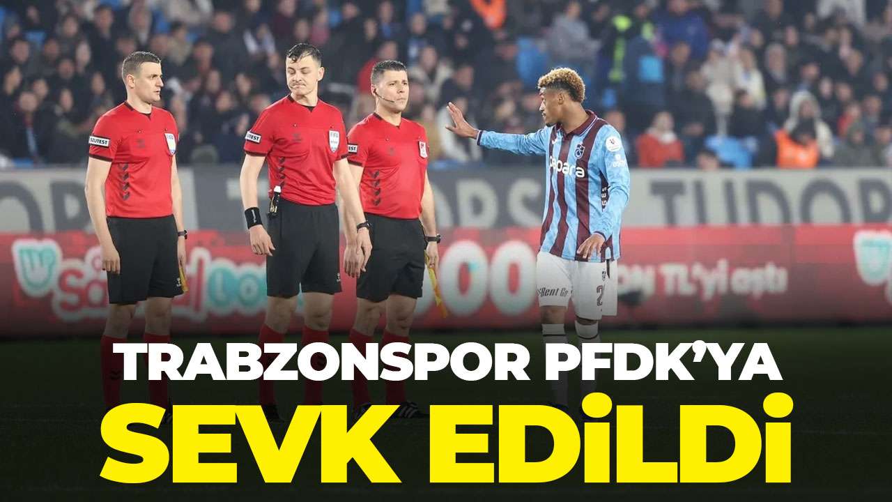 Trabzonspor’a Göztepe karşılaşması nedeniyle 2 ayrı sevk