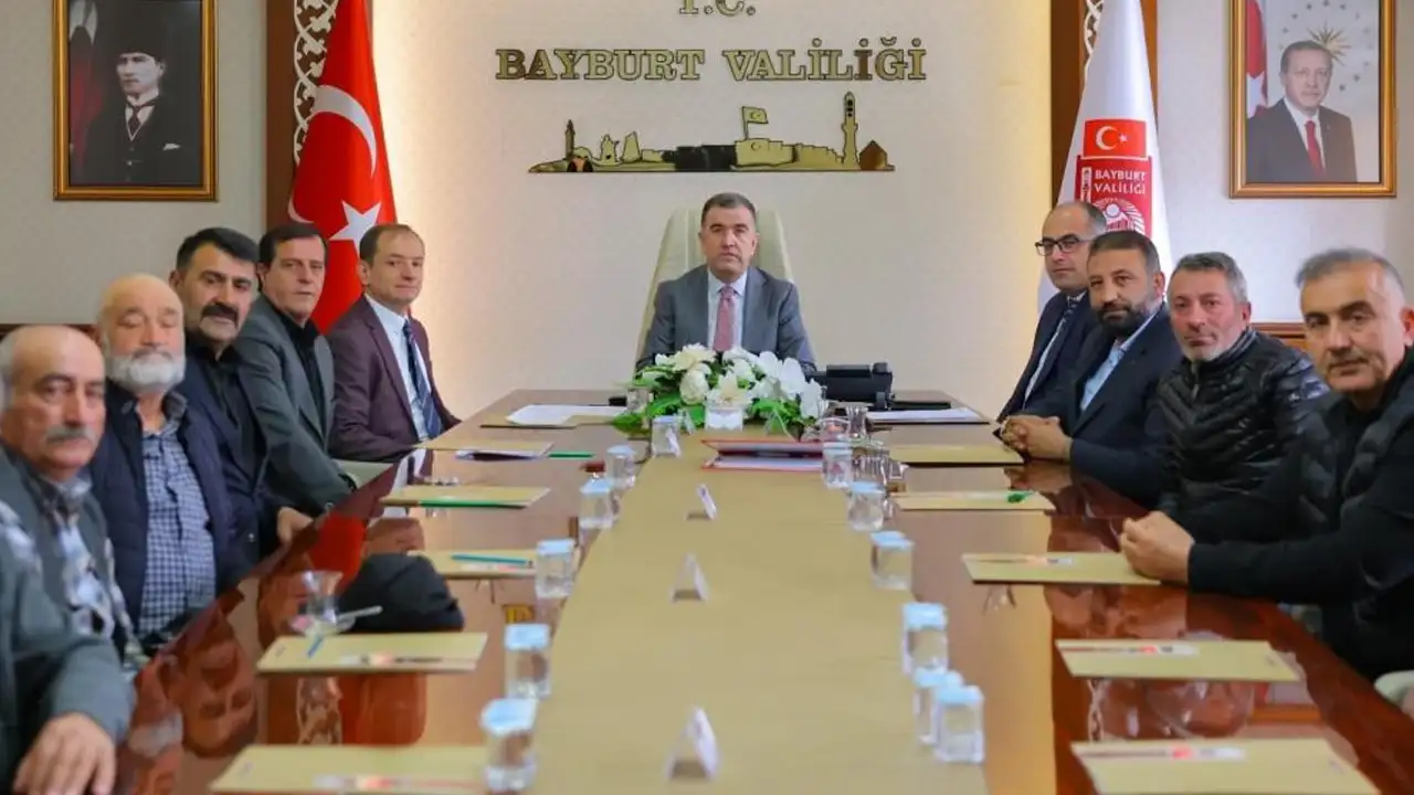 Bayburt balının markalaşma süreci için toplantı düzenlendi