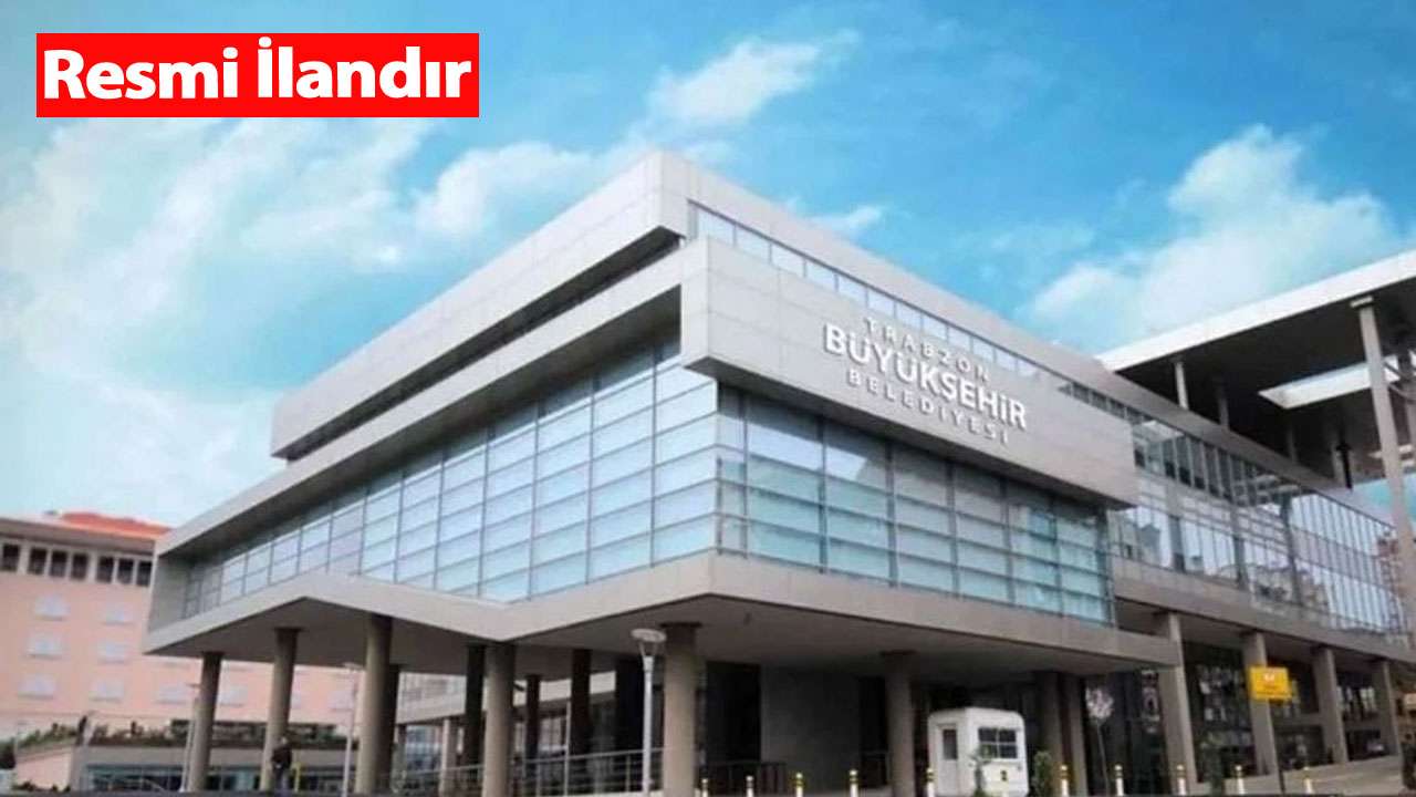 Trabzon Büyükşehir Belediyesi Patlatma hizmeti satın alacak