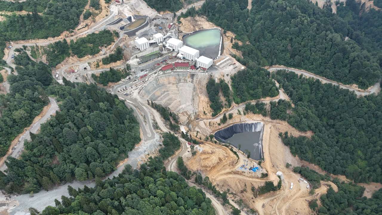 Giresun'da yöre halkı maden kirliliğine karşı eylem yaptı
