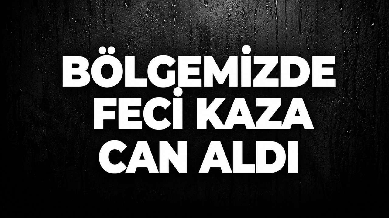 Bölgemizde feci kaza can aldı! Otomobil tıra çarptı