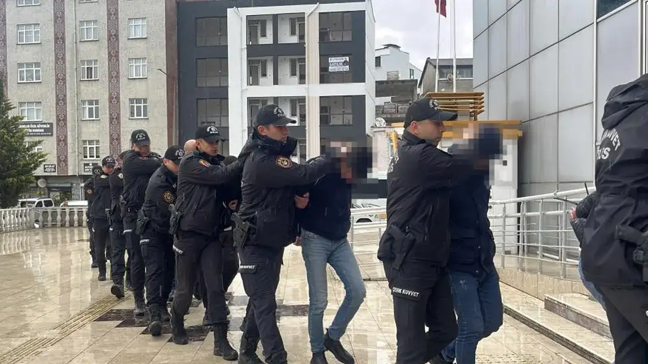 Ordu merkezli suç örgütü operasyonunda 41 tutuklama