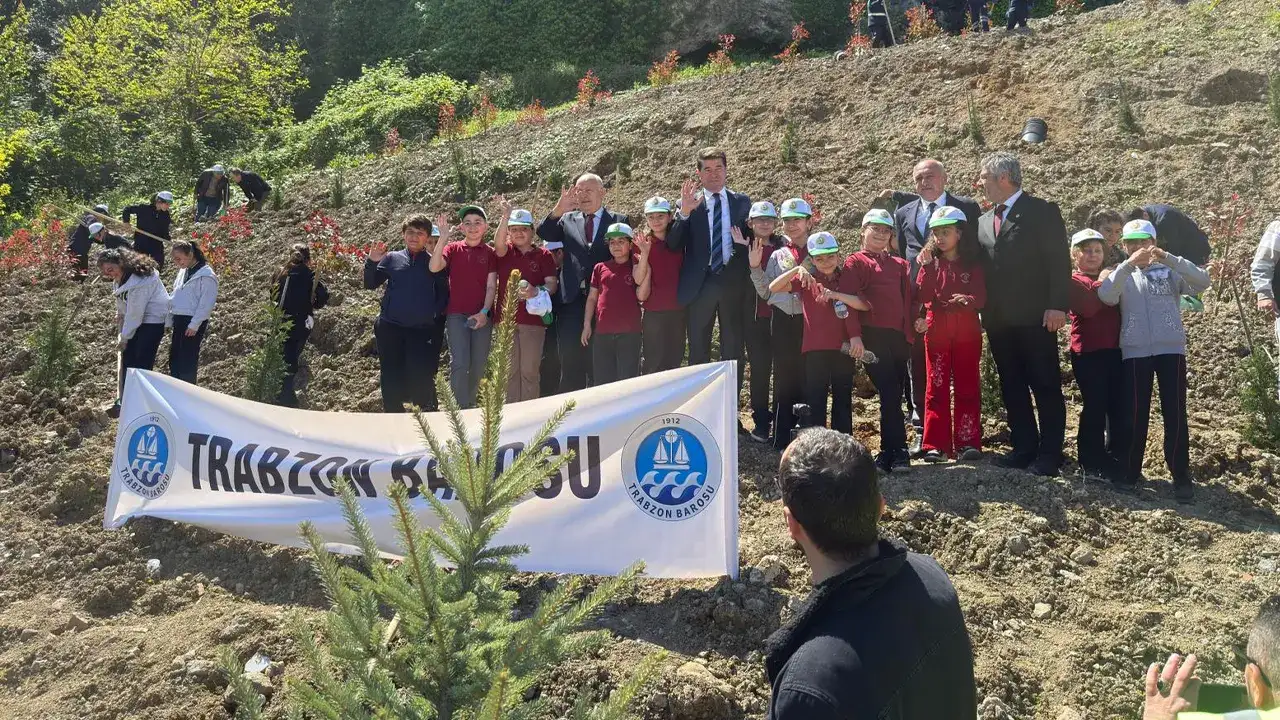 Trabzon Barosu’ndan “Doğa ve Hukuk Ormanı” projesi