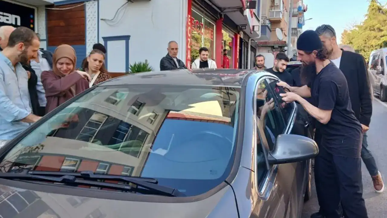 Trabzon'da bir annenin korku dolu anları! 3 aylık bebek mahsur kaldı