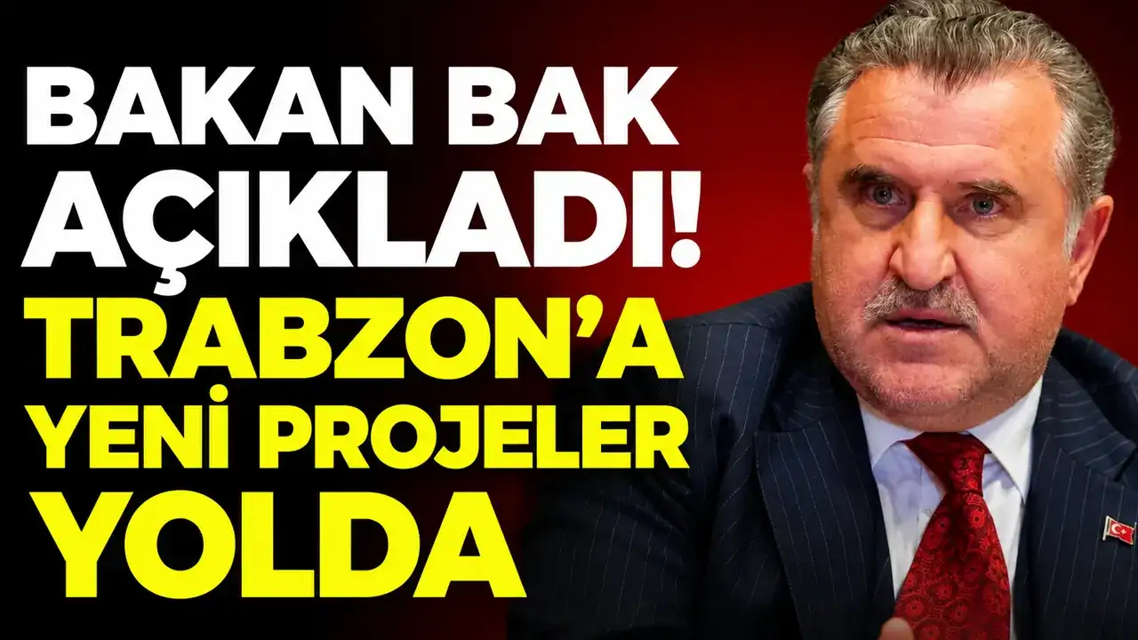 Bakan Bak açıkladı! Vakfıkebir'e yeni projeler yolda