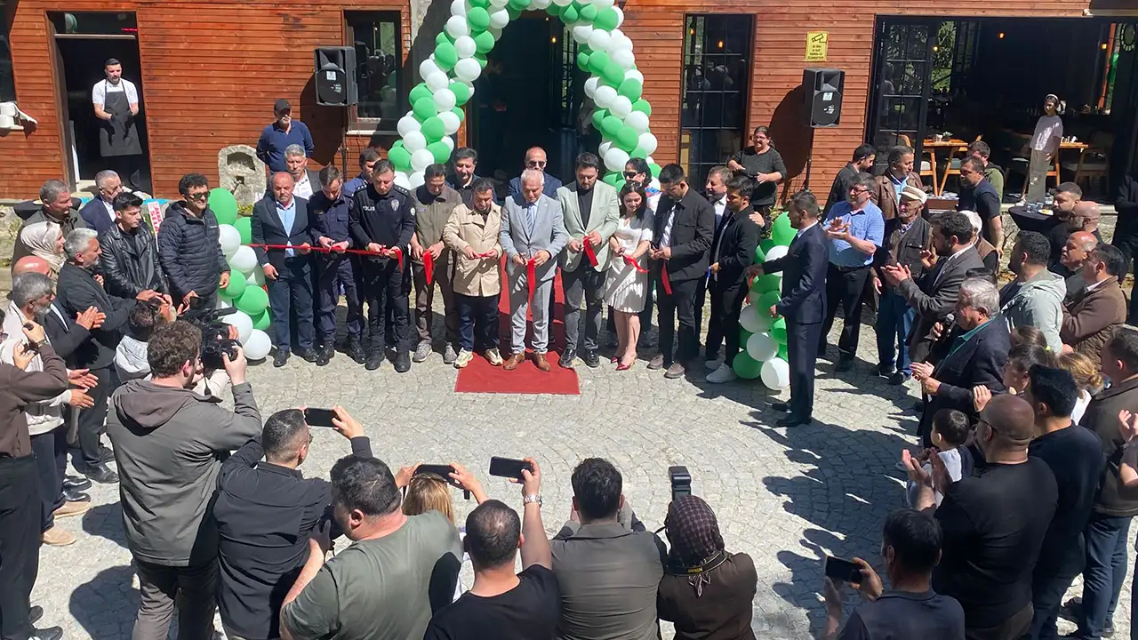 Giresun’da Yedi Değirmenler Tabiat Parkı’nda sosyal tesis açıldı