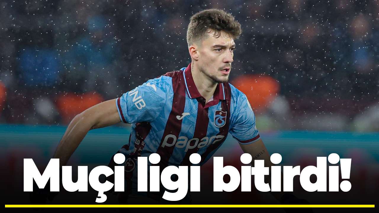 Muçi ligi bitirdi!
