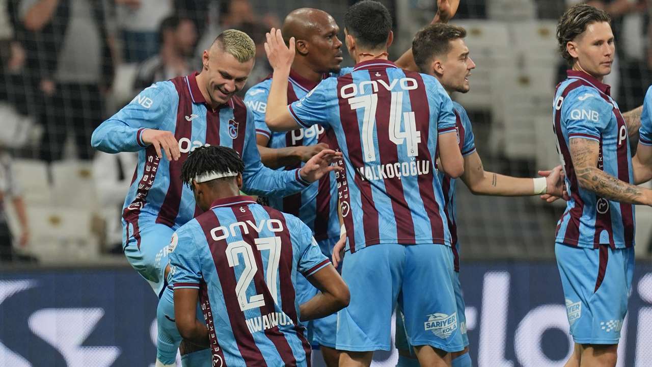 Trabzonspor Beşiktaş deplasmanında güldü! 4 maçlık hasret bitti